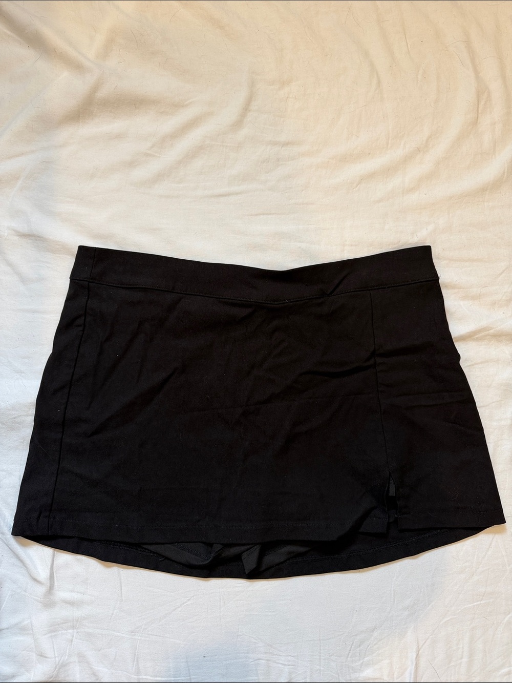 Garage Black Women's Athletic Skort with Built-In Shorts